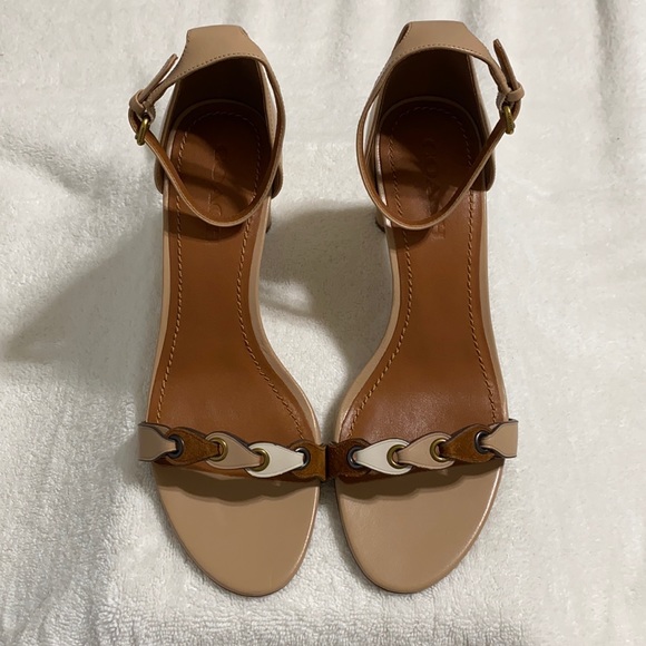 NWOT  Heel Sandal with Coach Link, - Picture 3 of 6